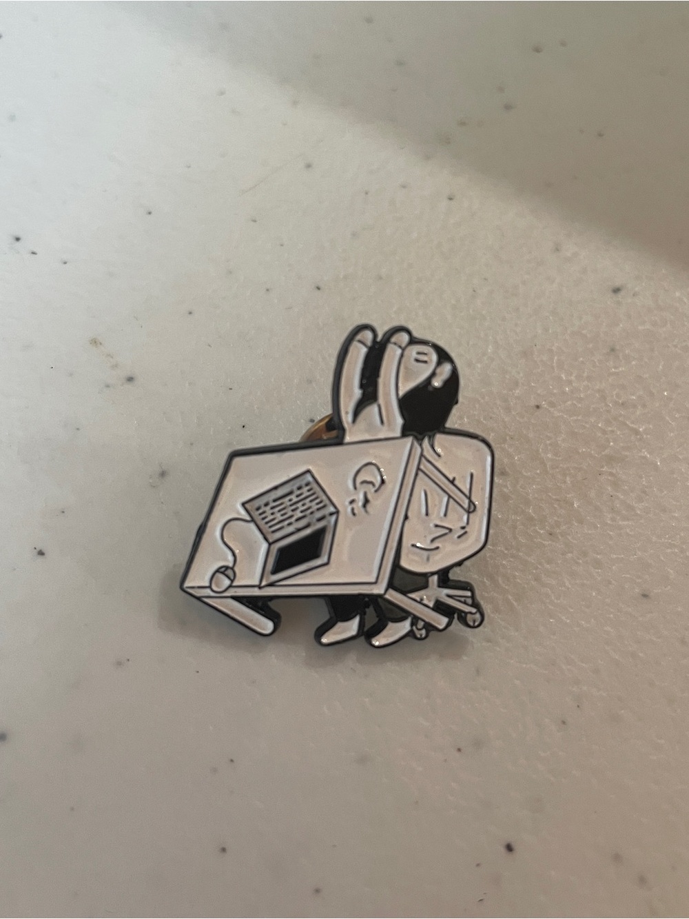 2 for $6 Aaarrrrgggghhhh Flip the Desk pin